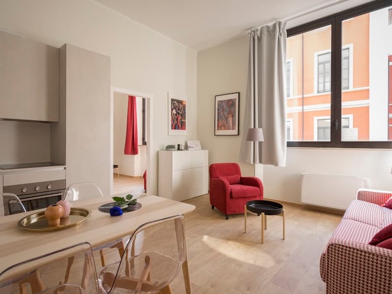 Modern apartment living room